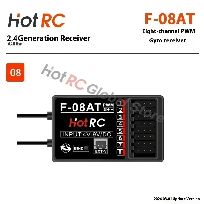 Ricevitore HOTRC 2.4Ghz a 4/6/ - Drone Racing Receiver recensione e prezzo