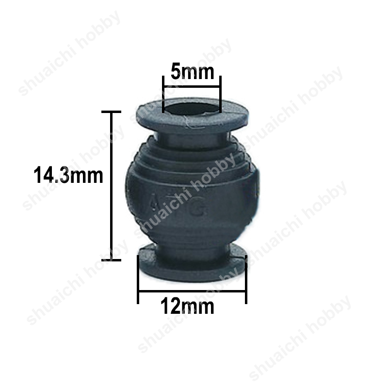 10PCS Silicone D12x5mm Gimbal  - Drone Racing Flight Controller recensione e prezzo